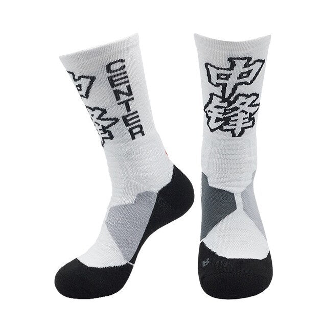 Chinese Embroidery Basketball Socks